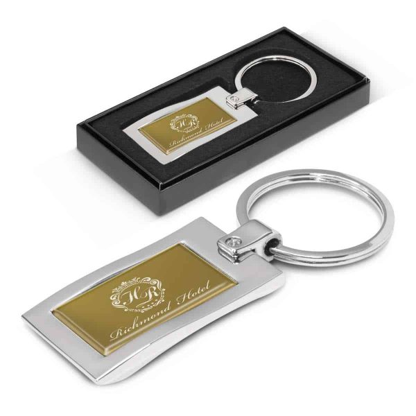 Wave Metal Key Ring TC-100889