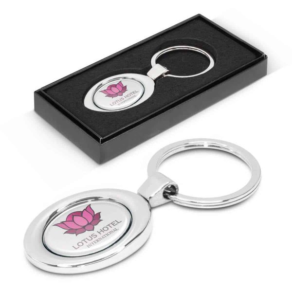 Oval Metal Key Ring TC-105659